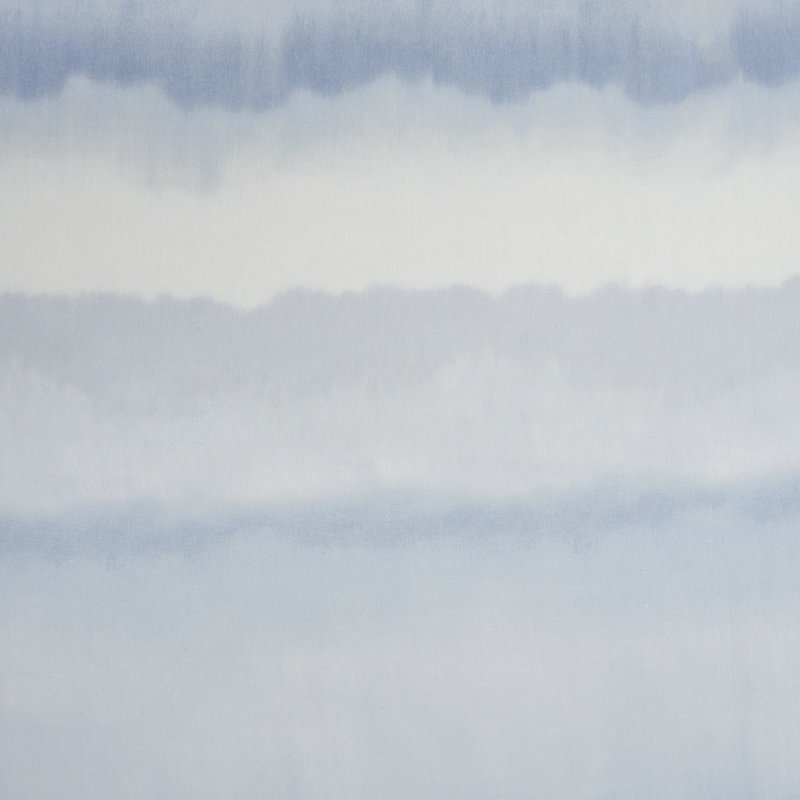 Orissa Panel Fabric, Blue/Natural