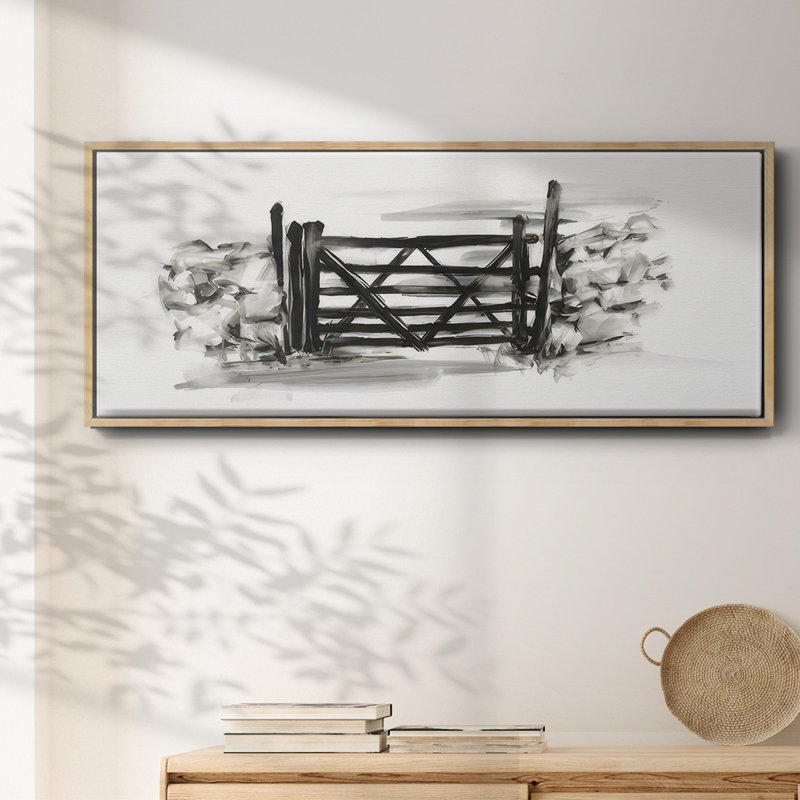 Toile encadrée, collection European Farm, H 20 po x l 50 po