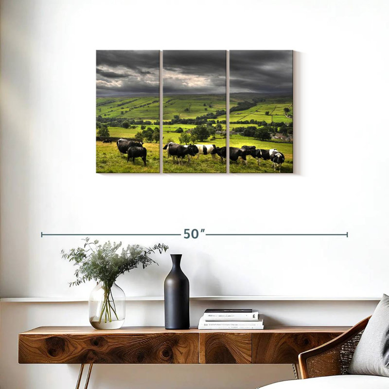 Brampt Simple Cow Herd, 20" H x 33" W