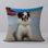 Abstract Throw Pillow