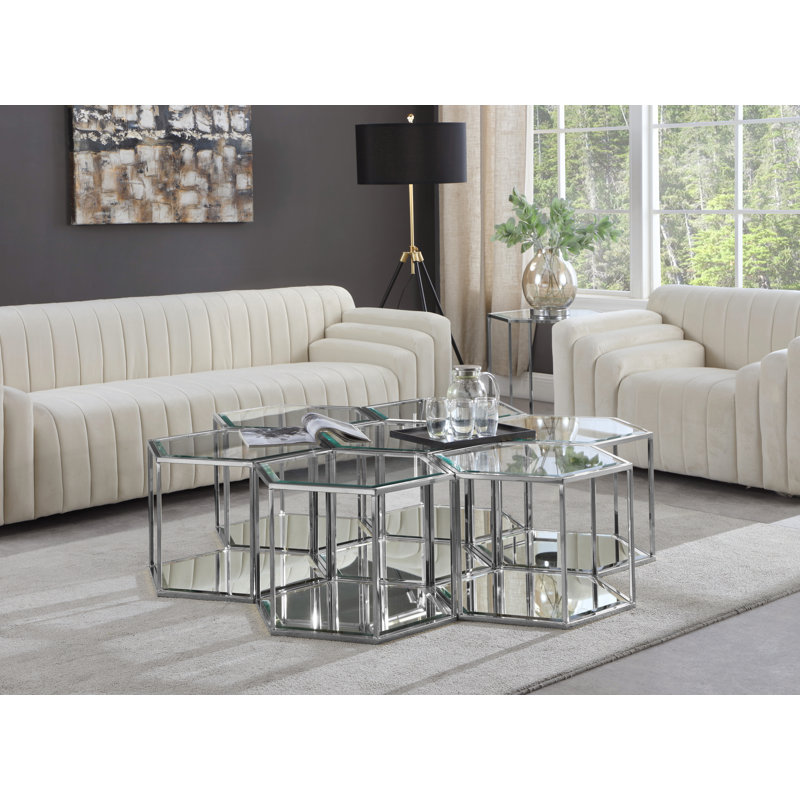 Ensemble de 2 tables basses Dickerson