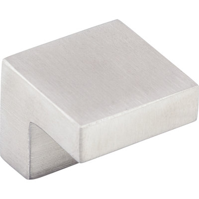 Stainless Steel 1" Length Square Knob