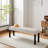 Modern Tufted Linen Dining Bench-1168663901