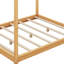 Lit plateforme à baldaquin avec pieds de support-94265531-94301907