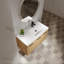 Meuble-lavabo mural 36 po avec lavabo intégré 36 po, 3 portes-129105224