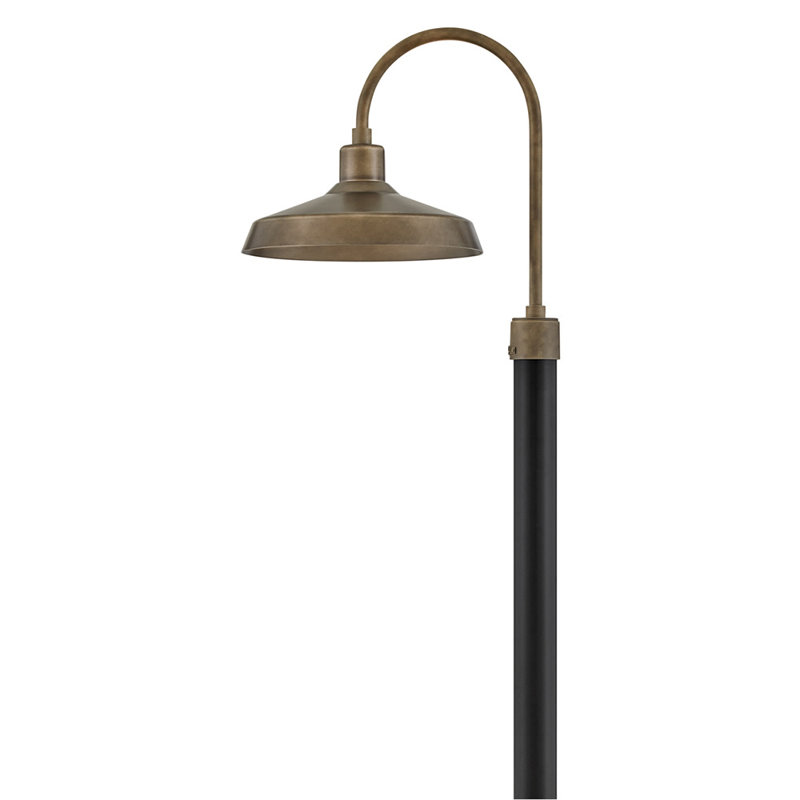 Forge Post Lantern, Burnished Bronze