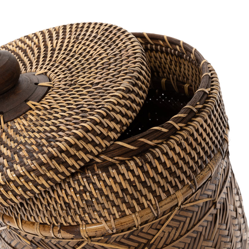 Bay Isle Home Rattan Decorative Basket