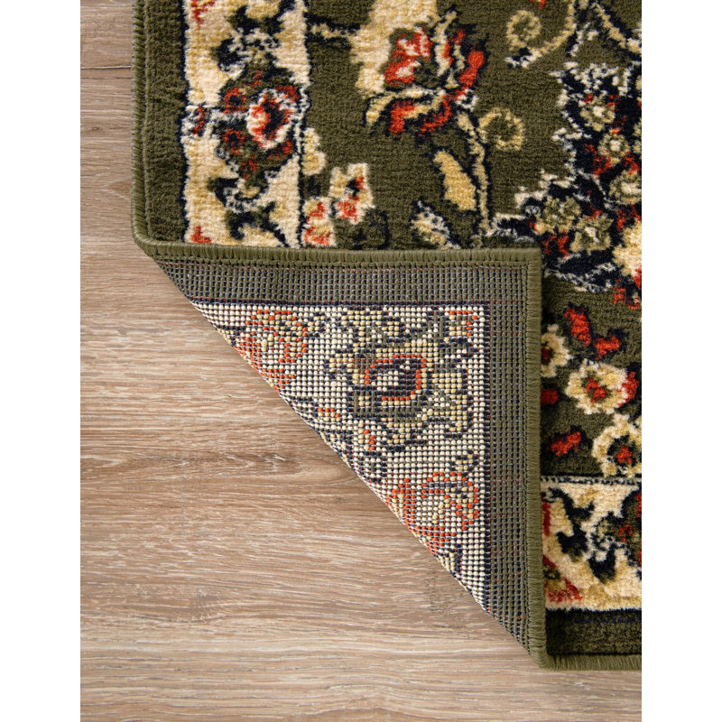 Hanan Floral Area Rug, Rectangle 3'1" x 5'3", Ivory