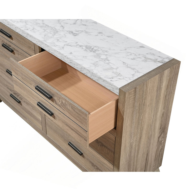 Commode de style rustique contemporain 1 pièce