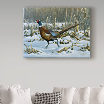 'On The Run' Graphic Art Print on Wrapped Canvas