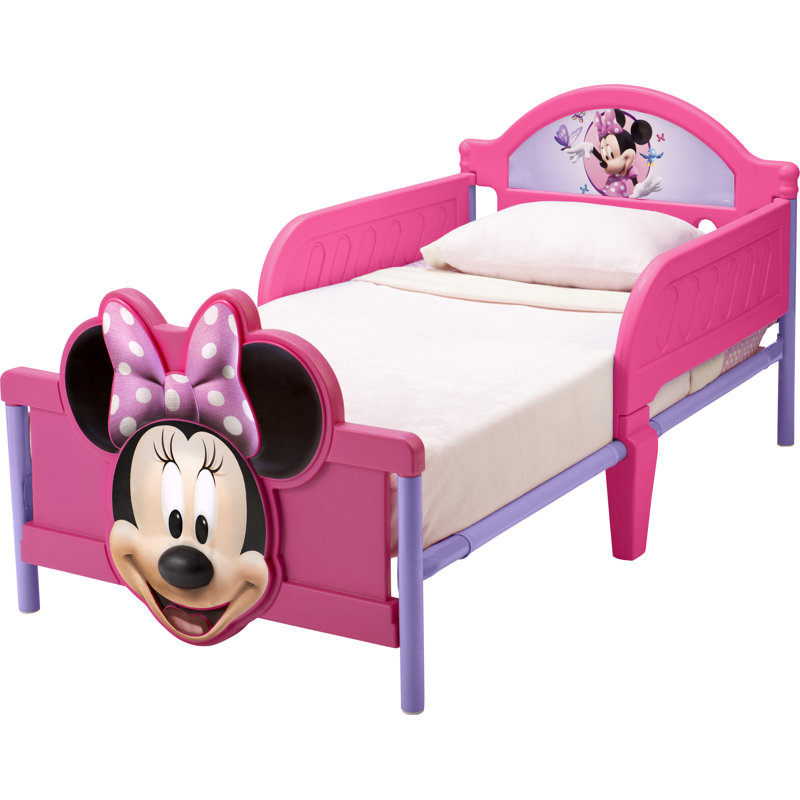 Disney Convertible Toddler Bed, 26.25" H x 30.25" W