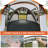 4-6 Persons White  Light  Orange Pop-Up Boat Tent
