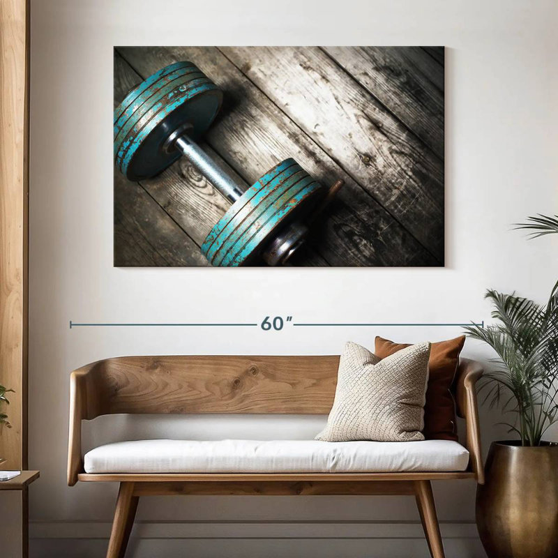 Sireci Dumbbell, 32" H x 48" W