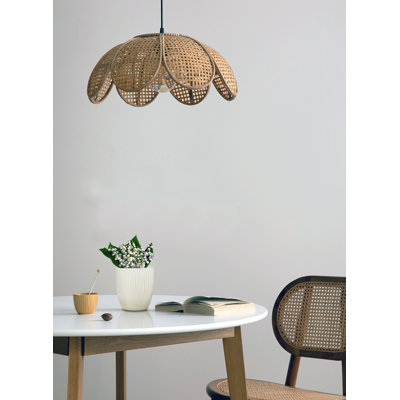 Vase de table en verre frosted Talisha