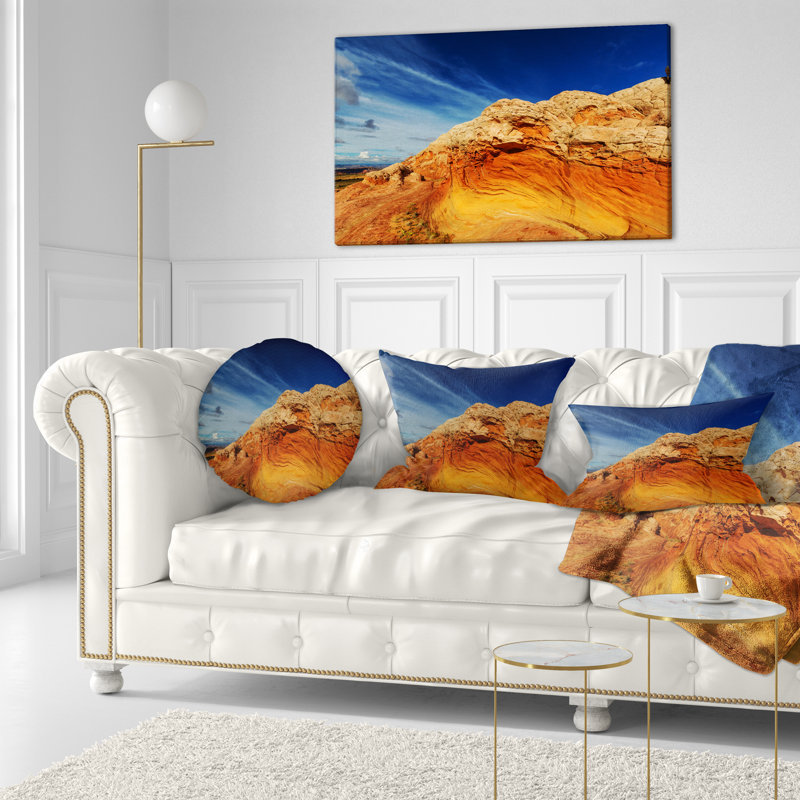 Coussin lombaire avec paysage Coyote Buttes of Vermillion