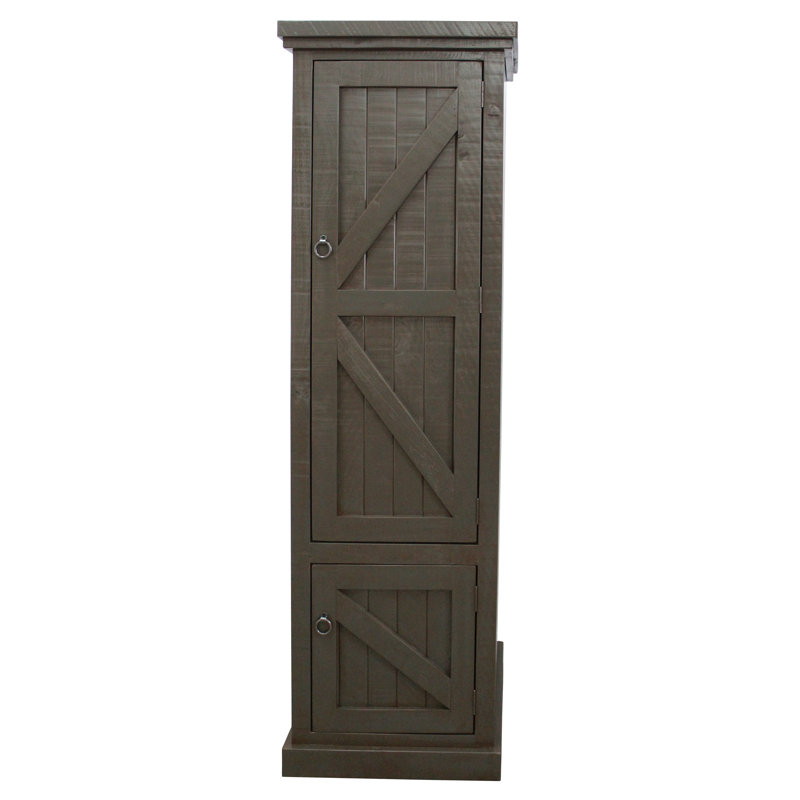 Armoire Kelley, Gris rustique