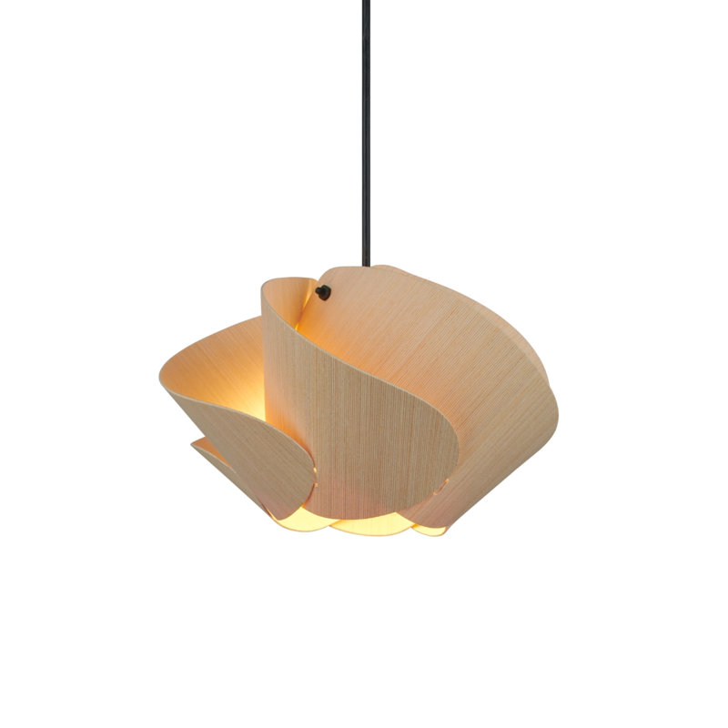 Luminaire suspendu Matilda 30, Chêne gris