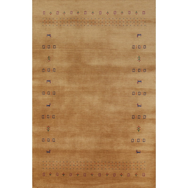 Tapis tribal Gabbeh 5 x 8