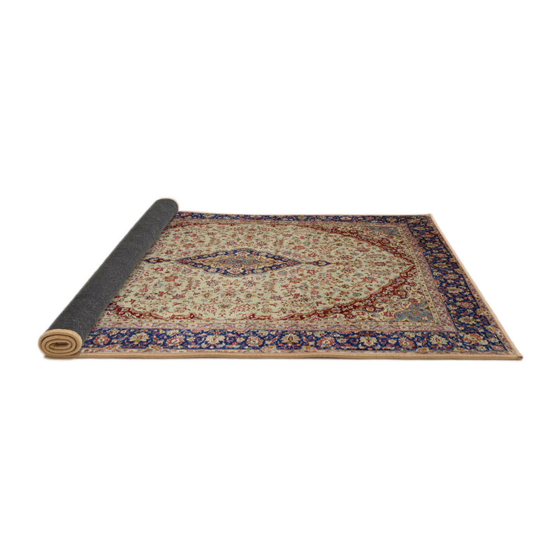 Tapis oriental beige, Rond 5 pi