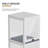5-Tier Display Cabinet With Flip Up Door, Curio Cabinet Collection Display Shelf Showcase Bookcase-1164831606-1164831368