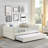 Daybed With Trundle Upholstered Tufted Sofa Bed, Boucle Fabric-498185417-498185419