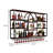 Black Multifunctional Iron Sturdy Wine Rack