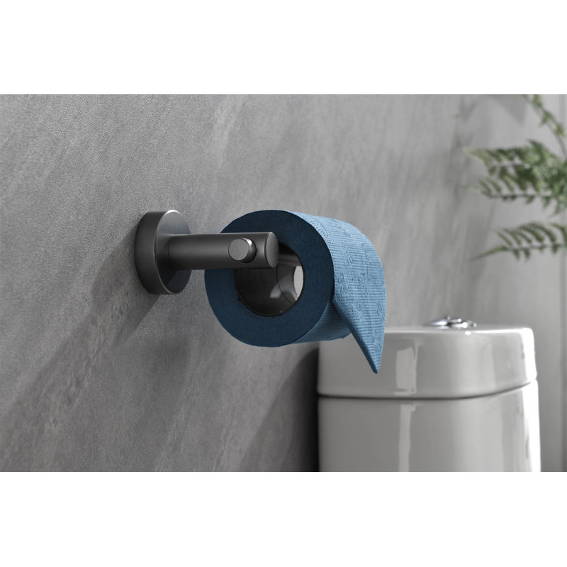 Ensemble de 6 serviettes murales pour salle de bain, Métal industriel