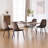 Kavi Faux Leather Upholstered Dining Chair-1455440034