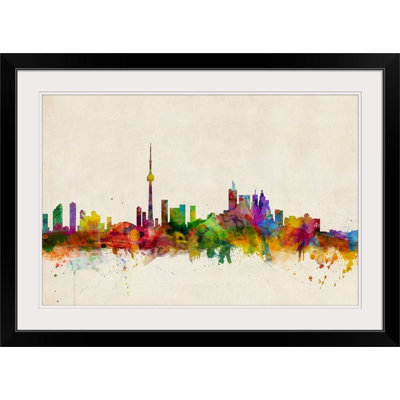 «Toronto Canada Skyline» par Francy, impression