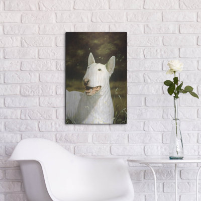 «Bull Terrier Smile» par John Silver