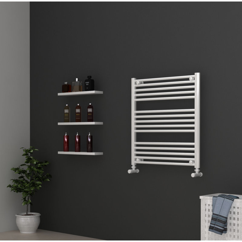 Sheba Straight Towel Rail Heated Towel Rails, White