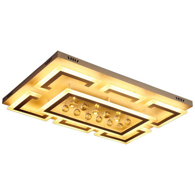 Adamarie Acrylic LED Flush Mount