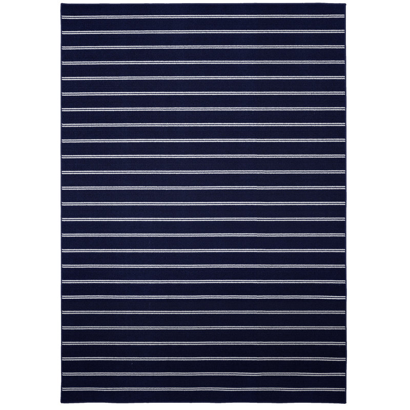 Cortinas Striped Indoor Rug, Rectangle 9' x 12'
