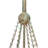 Larkfield 3 - Light Capri Unique/Statement Pendant