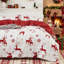 Ensemble de courtepointe réversible Christmas Reindeer-135991152