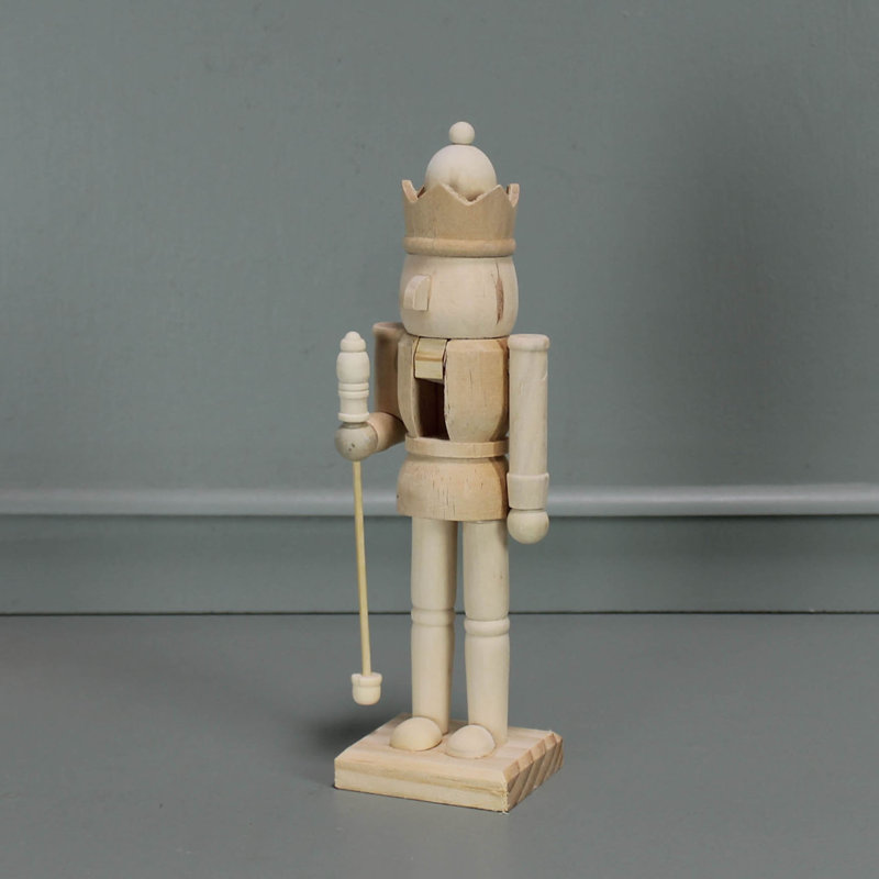 Wood Nutcracker, Taupe