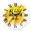 Only Only Fish Go With The Flow - Horloge murale moderne-60282120