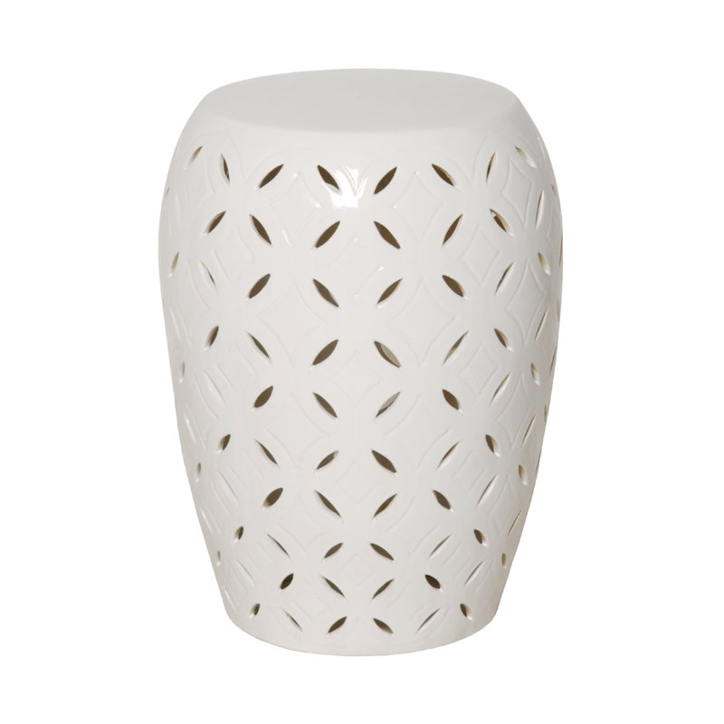 Tabouret de jardin en céramique Ralls