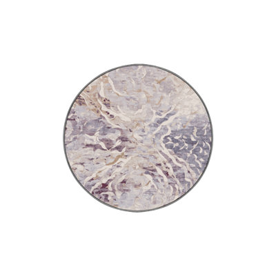 Machine Washable Gray Area Rug