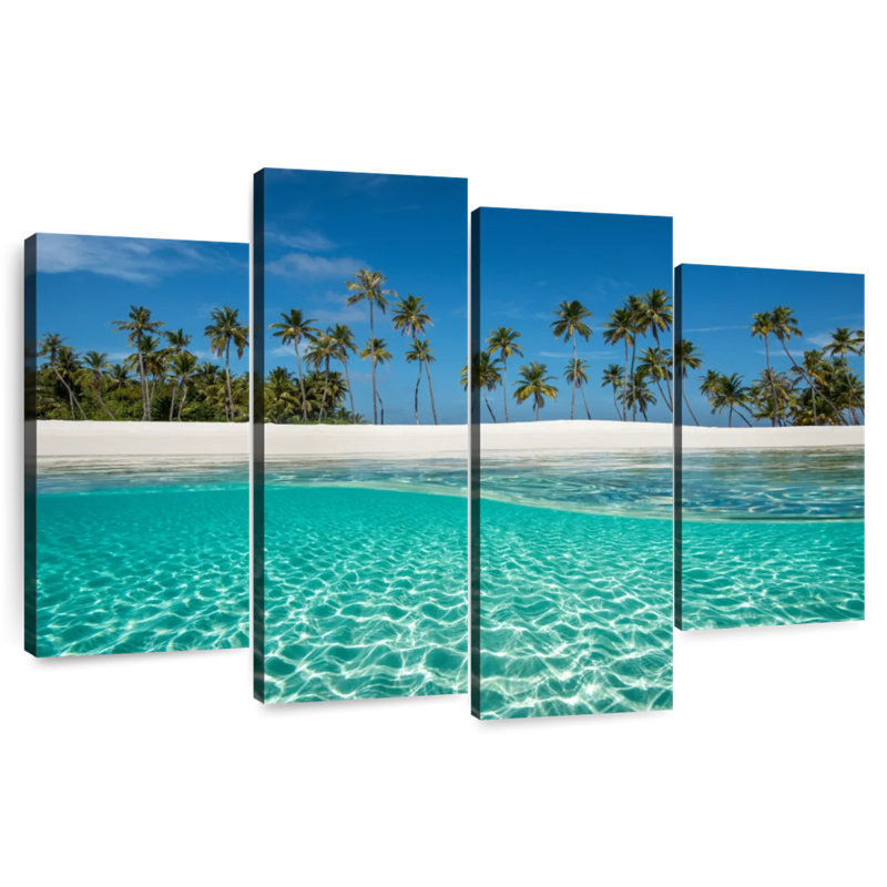 Gillard Crystalline Indian Ocean, H 54 po x l 84 po