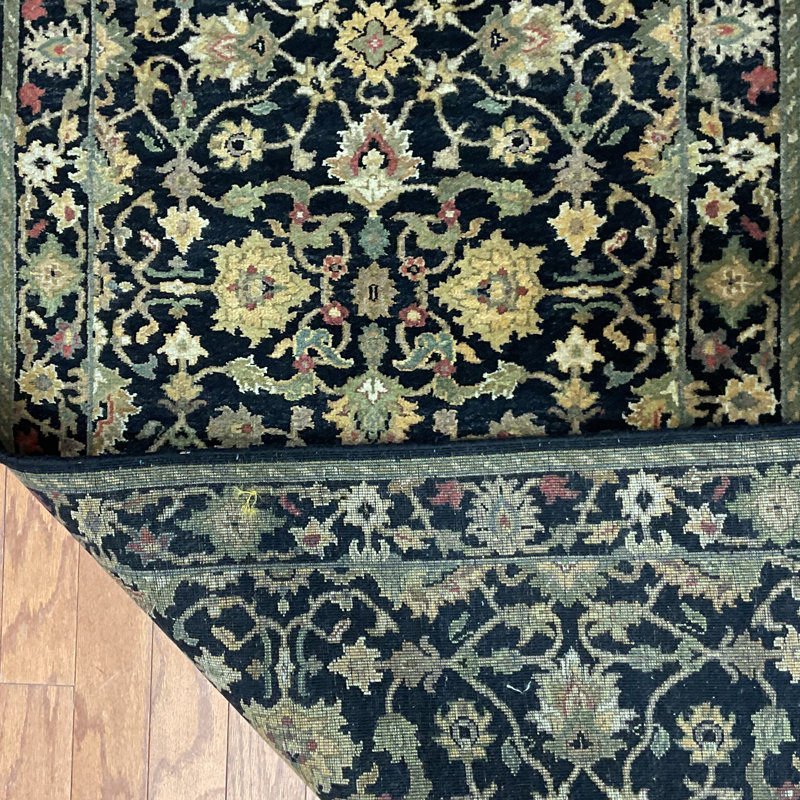  Handmade Kashan Wool Runner
