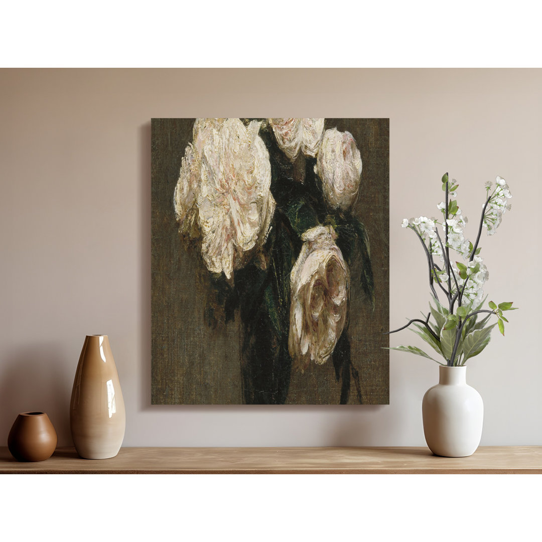 Vintage Roses Canvas Wall Art, Gallery Wrapped, Ready to Hang, Archival Quality, Floral Canvas Art, Home Decor, Statement Piece, Flower