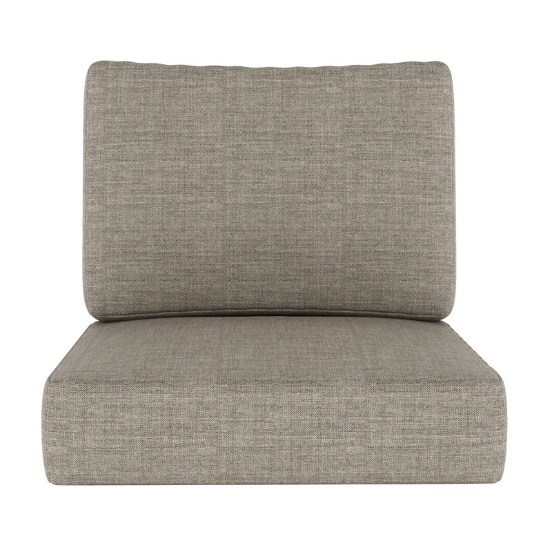 Coussin de dossier / siège d'extérieur, Pierre texturée