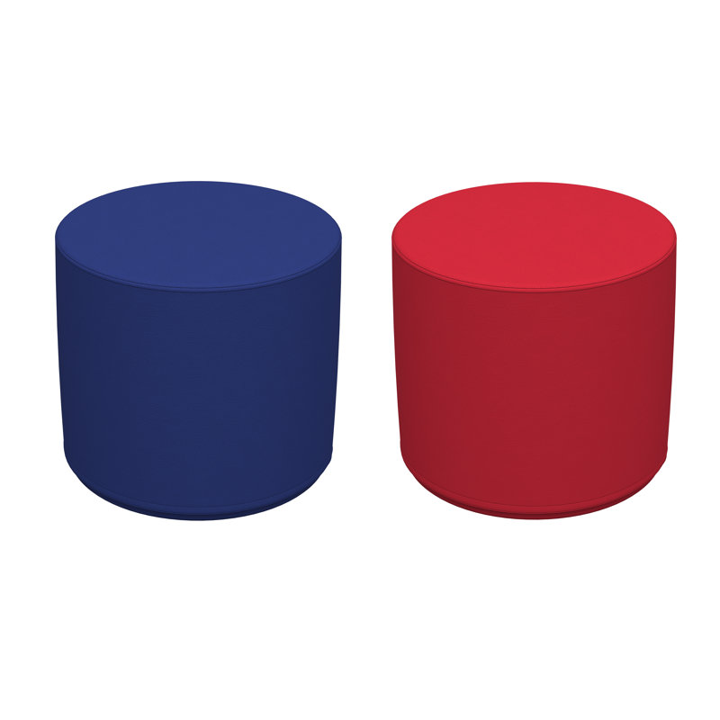 Repose-pieds SoftScape, Rouge/bleu