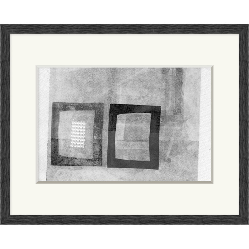 Faded Cubes 2 Print by Lillian August
