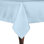Majestic Solid Color Square Tablecloth