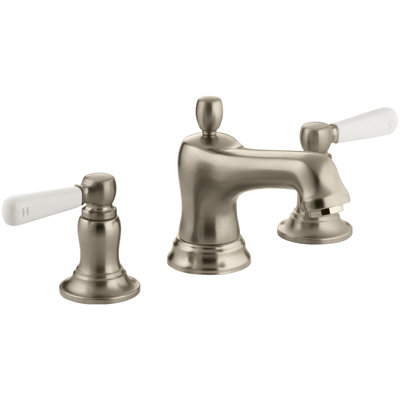 Robinet de salle de bain à large entraxe avec drain Bancroft