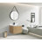 La Jolla 30" Single Floating Bathroom Vanity With Engineered Quartz Top