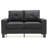 Modular Loveseat , BLACK