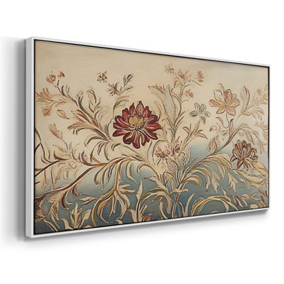 Botanical Series-CECIV- Toile tendue avec châssis tendue, prête à être accrochée